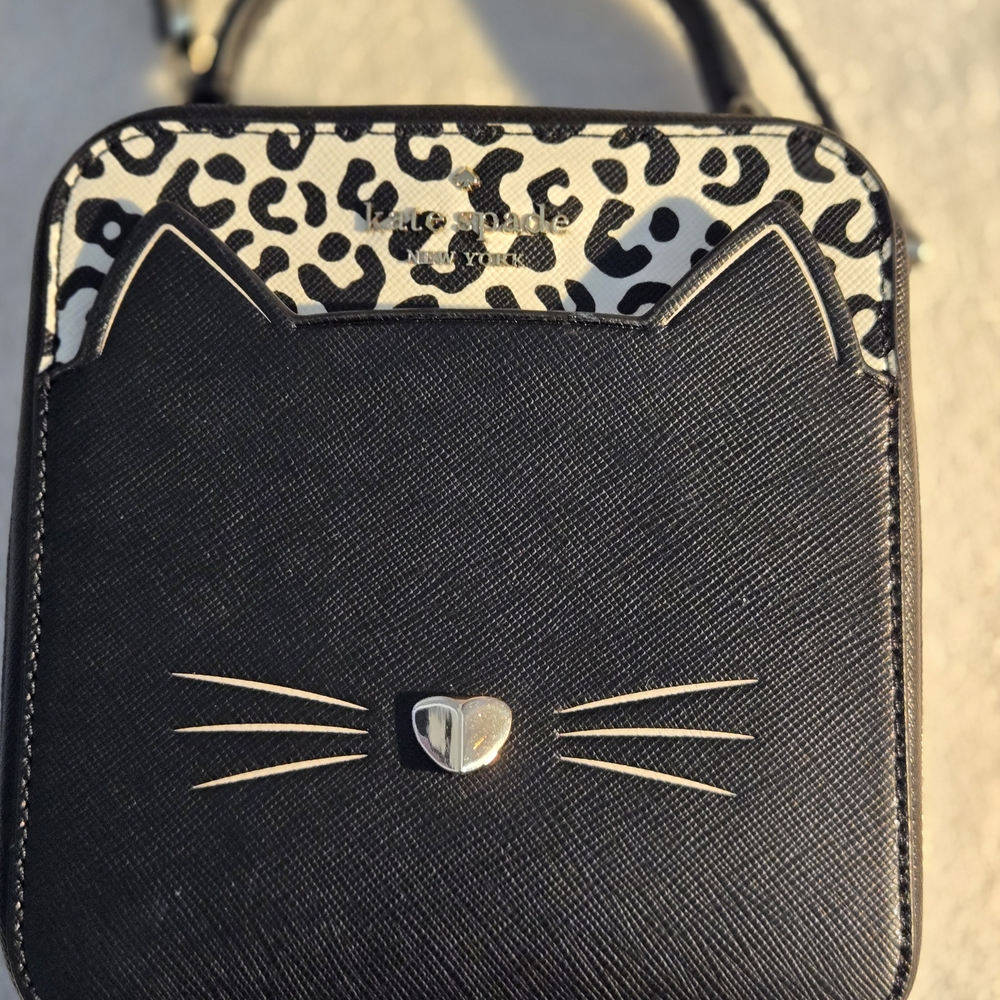 Kate Spade Black Cat Crossbody Bag